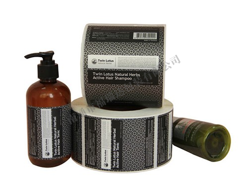 日化用品類不干膠標簽的特點等