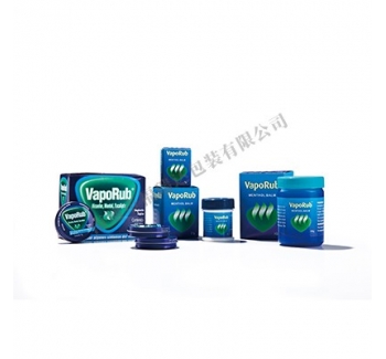 VapoRub洗護用品標簽